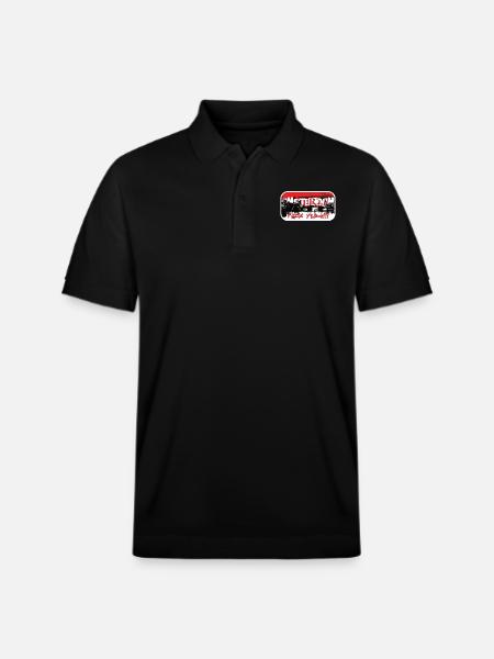 Amsterdam fuck yeah - Stanley/Stella Unisex Bio-Poloshirt PREPSTER - Schwarz