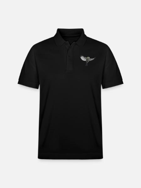 oiseau - Polo PREPSTER bio Stanley/Stella Unisexe - noir