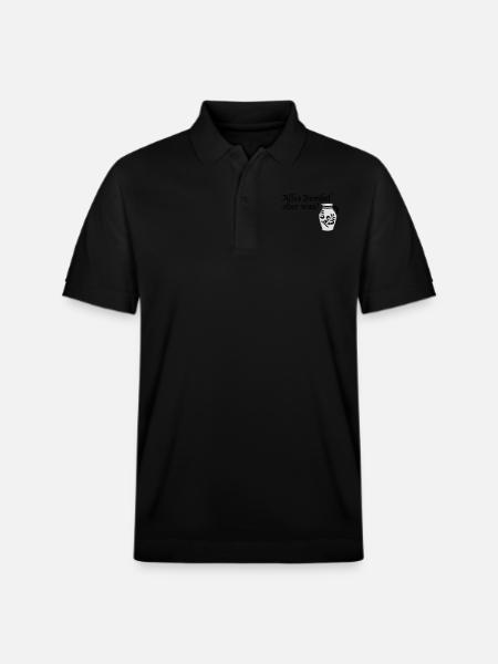 Alles Bembel - Apfelwein - Stanley/Stella Unisex Bio-Poloshirt PREPSTER - Schwarz