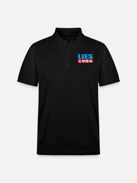 Lies 1984 - Stanley/Stella Unisex Bio-Poloshirt PREPSTER - Schwarz