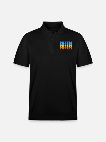 Pilates - Stanley/Stella Unisex Organic Polo Shirt PREPSTER - black