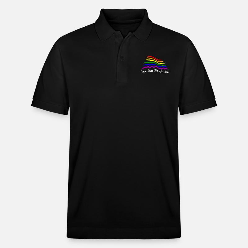 pride - Stanley/Stella Unisex Bio-Poloshirt PREPSTER - Schwarz