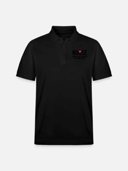 Krankenschwester - Stanley/Stella Unisex Bio-Poloshirt PREPSTER - Schwarz