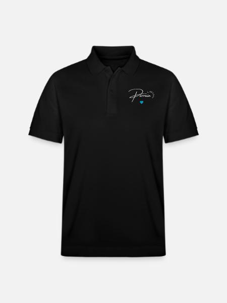 Captain parrain - Polo PREPSTER bio Stanley/Stella Unisexe - noir