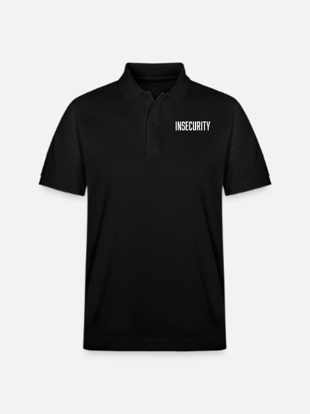 Insecurity - Stanley/Stella Unisex Organic Polo Shirt PREPSTER - black