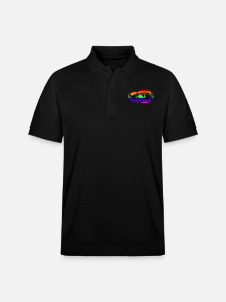 Gay Pride - Marriage - EN - Stanley/Stella Unisex Organic Polo Shirt PREPSTER - black
