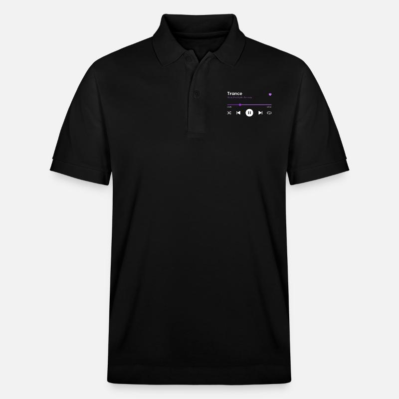 Transe - Polo PREPSTER bio Stanley/Stella Unisexe - noir