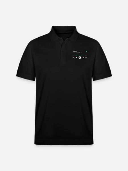Trance - Stanley/Stella Unisex Organic Polo Shirt PREPSTER - black