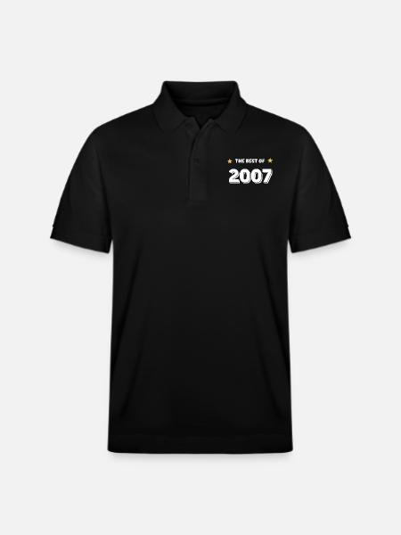 Best of 2007 - Stanley/Stella Unisex Organic Polo Shirt PREPSTER - black