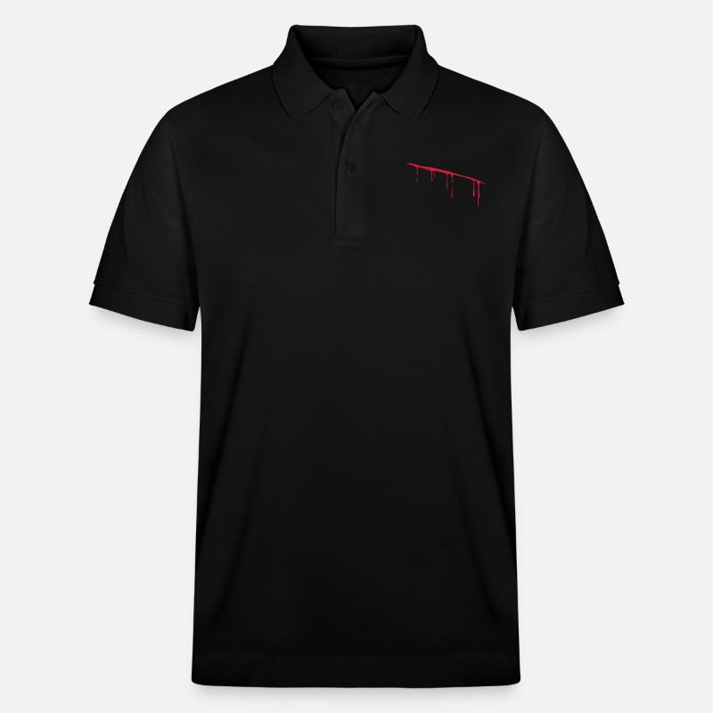gore Schwerthieb - Stanley/Stella Unisex Bio-Poloshirt PREPSTER - Schwarz