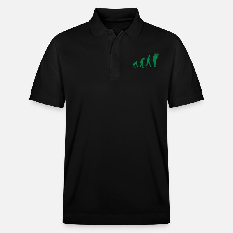 tuba evolution - Stanley/Stella Unisex Bio-Poloshirt PREPSTER - Schwarz