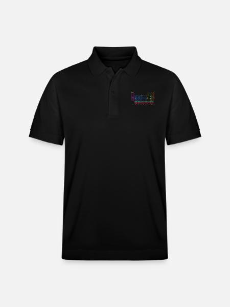 Periodensystem der chemischen Elemente. - Stanley/Stella Unisex Bio-Poloshirt PREPSTER - Schwarz