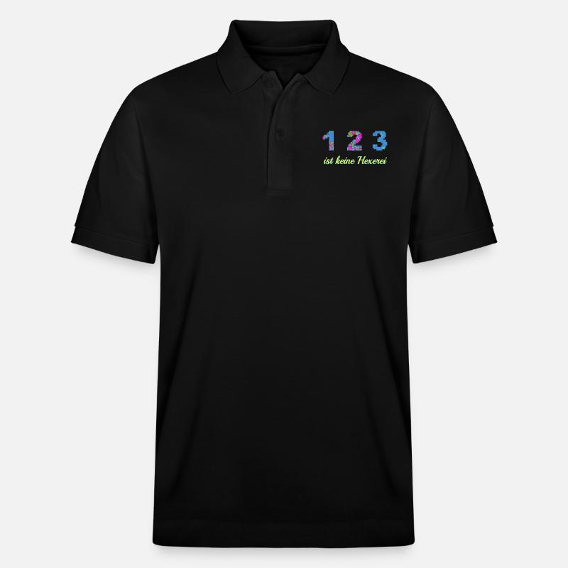 1 2 3 - Polo PREPSTER bio Stanley/Stella Unisexe - noir