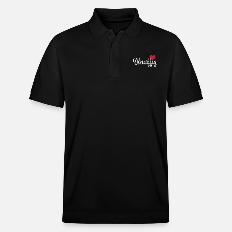 Knuffig - Stanley/Stella Unisex Bio-Poloshirt PREPSTER - Schwarz