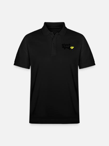 green soul - Stanley/Stella Unisex Bio-Poloshirt PREPSTER - Schwarz