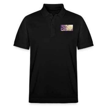 Branch in backlight - Stanley/Stella Unisex Organic Polo Shirt PREPSTER - black - Front - Roxy (174cm) & Andy (188cm)