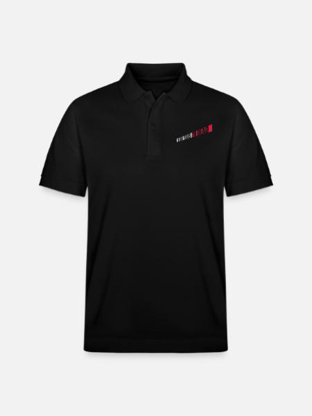 in dog years Dead - Stanley/Stella Unisex Organic Polo Shirt PREPSTER - black