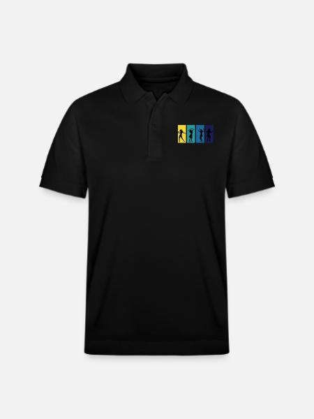 Dancing Dance Music - Stanley/Stella Unisex Bio-Poloshirt PREPSTER - Schwarz