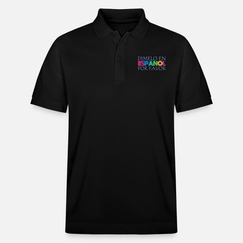 Espagnol Professeur d’espagnol Langue - Polo PREPSTER bio Stanley/Stella Unisexe - noir