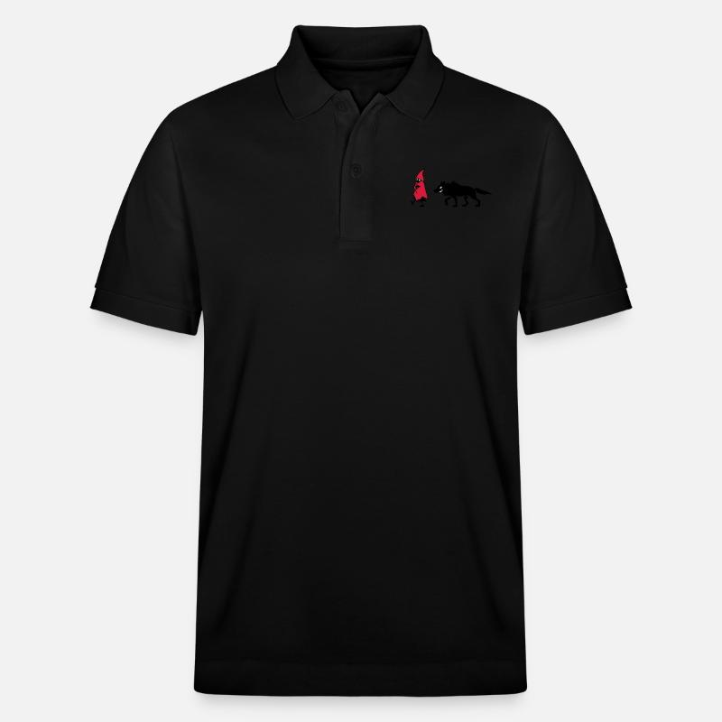Rotkäppchen - Stanley/Stella Unisex Bio-Poloshirt PREPSTER - Schwarz