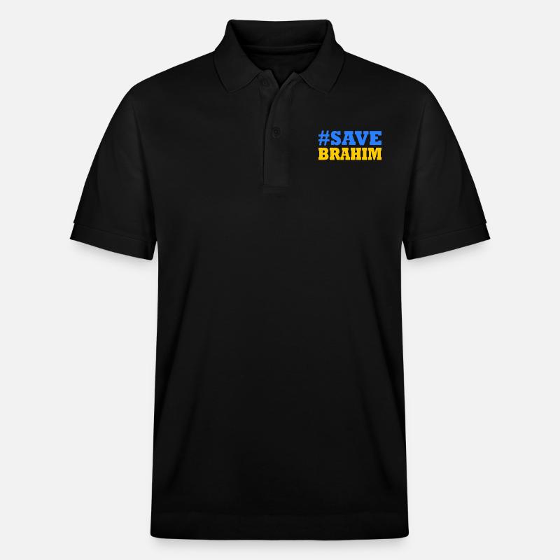 Save brahim - Stanley/Stella Unisex Bio-Poloshirt PREPSTER - Schwarz