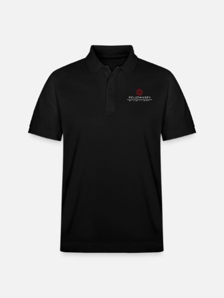 Kellenhusen roter Anker - Stanley/Stella Unisex Bio-Poloshirt PREPSTER - Schwarz