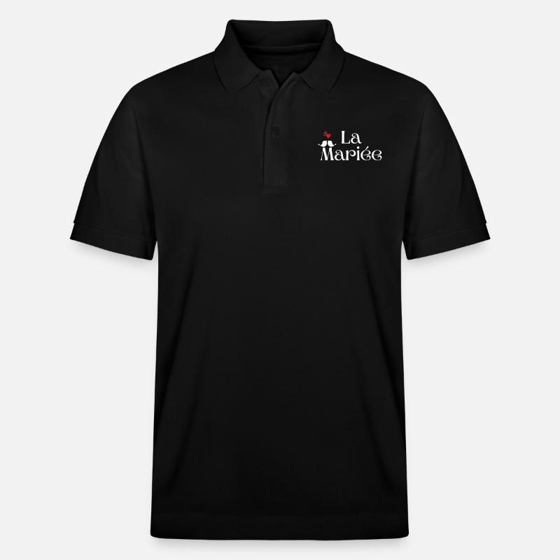 Die Braut - Stanley/Stella Unisex Bio-Poloshirt PREPSTER - Schwarz