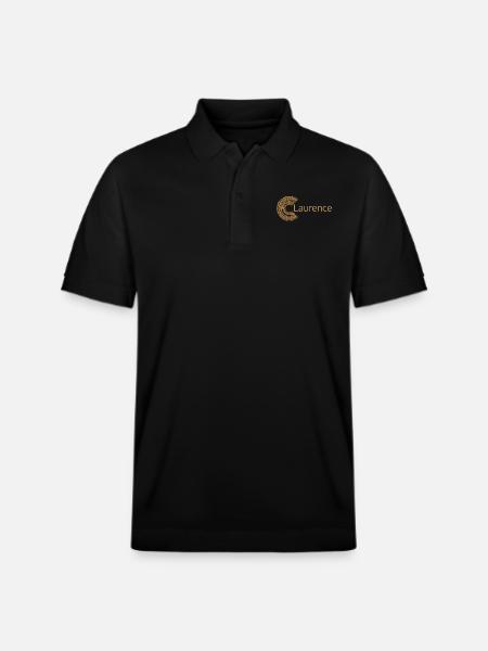 Für Laurence - Stanley/Stella Unisex Bio-Poloshirt PREPSTER - Schwarz