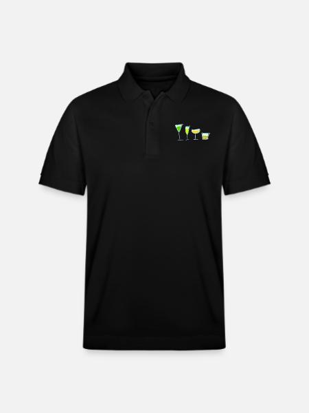 drinks - Stanley/Stella Unisex Organic Polo Shirt PREPSTER - black