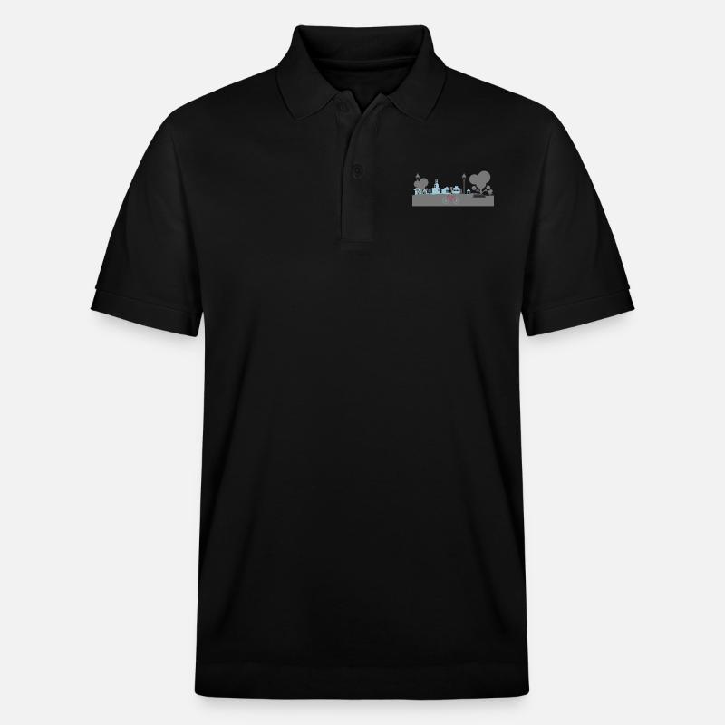 2583868 vélo - Polo PREPSTER bio Stanley/Stella Unisexe - noir
