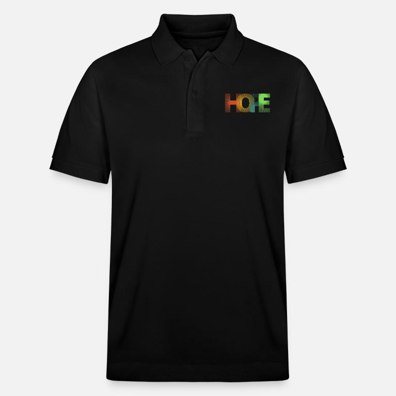 Hope - Stanley/Stella Unisex Bio-Poloshirt PREPSTER - Schwarz