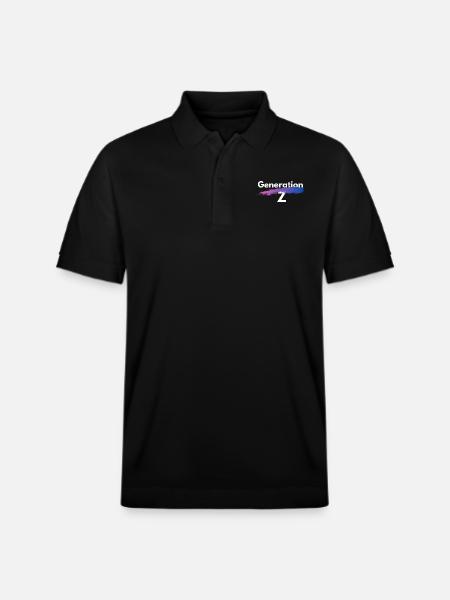 Generation Z - Stanley/Stella Unisex Bio-Poloshirt PREPSTER - Schwarz