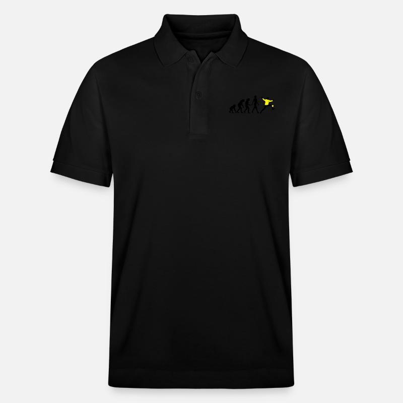 Evolution Handball Torhueterin - Stanley/Stella Unisex Bio-Poloshirt PREPSTER - Schwarz