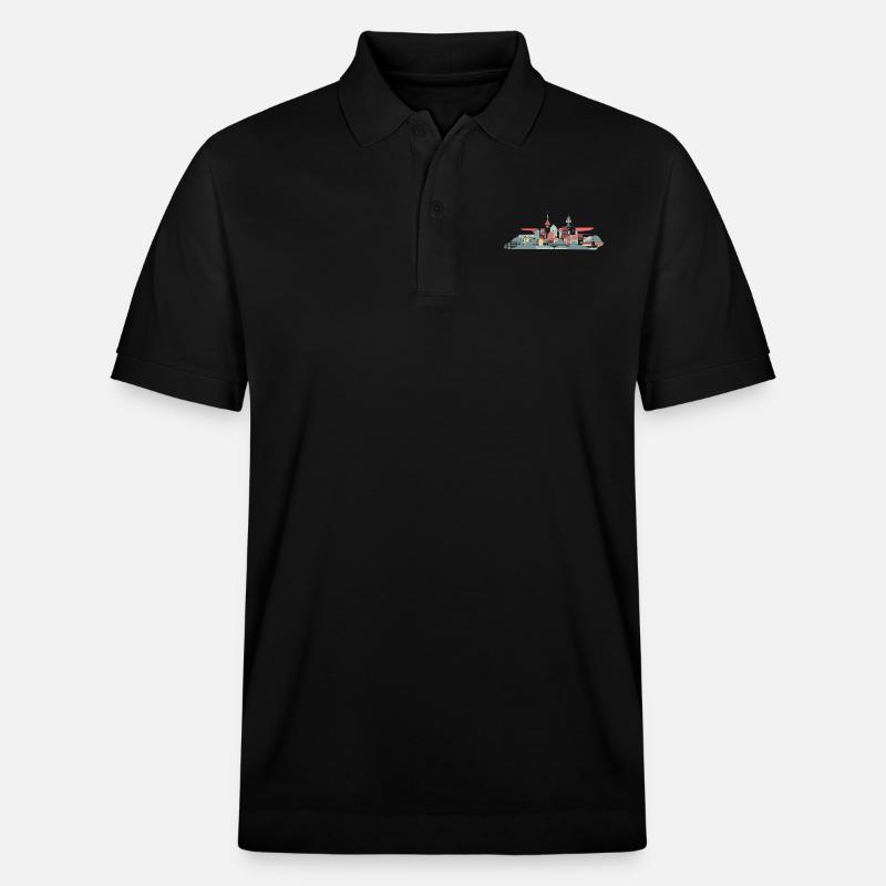 Votre Aarau - Polo PREPSTER bio Stanley/Stella Unisexe - noir