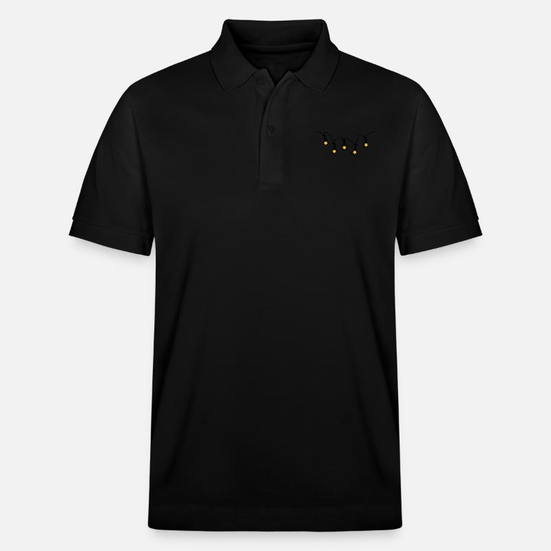 Jeu de lumières - V2 - Polo PREPSTER bio Stanley/Stella Unisexe - noir