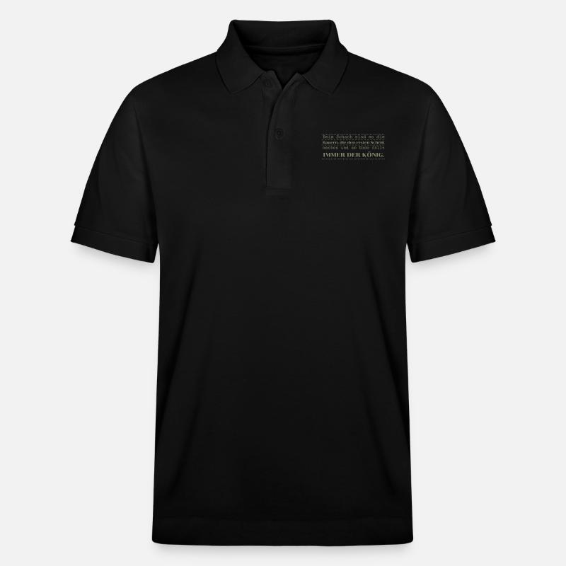Bauer - Stanley/Stella Unisex Bio-Poloshirt PREPSTER - Schwarz