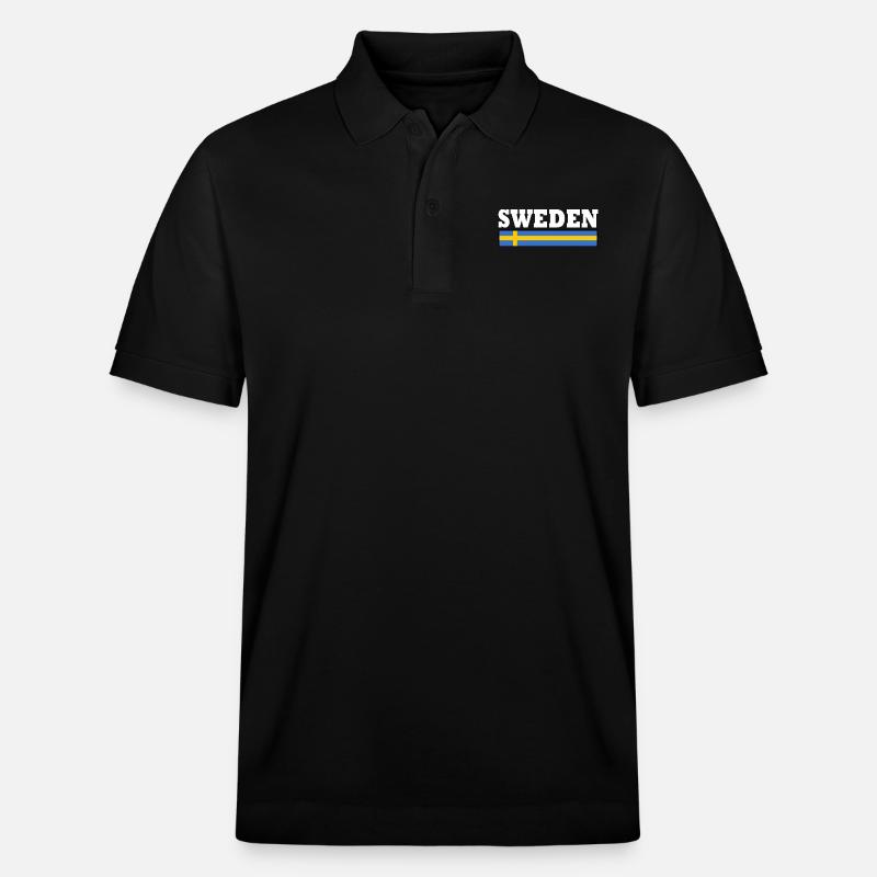 Schweden - Polo PREPSTER bio Stanley/Stella Unisexe - noir