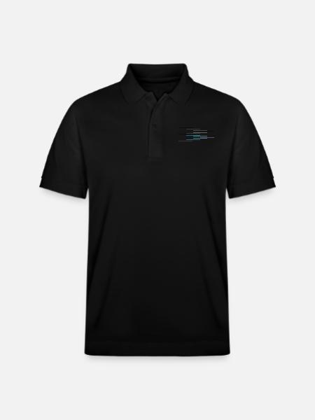 Wave - Stanley/Stella Unisex Bio-Poloshirt PREPSTER - Schwarz