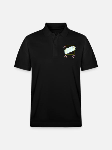 Drink outside the box - Stanley/Stella Unisex Bio-Poloshirt PREPSTER - Schwarz
