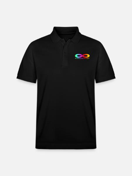 NEUROFUCKINGDIVERGENT - Stanley/Stella Unisex Organic Polo Shirt PREPSTER - black