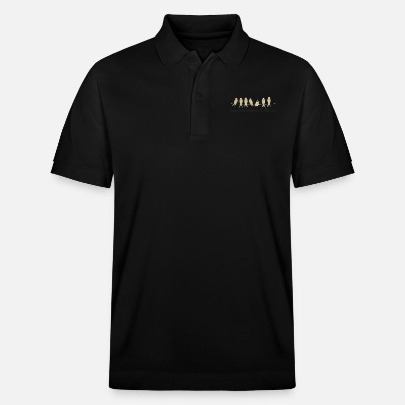 Sing - Polo PREPSTER bio Stanley/Stella Unisexe - noir