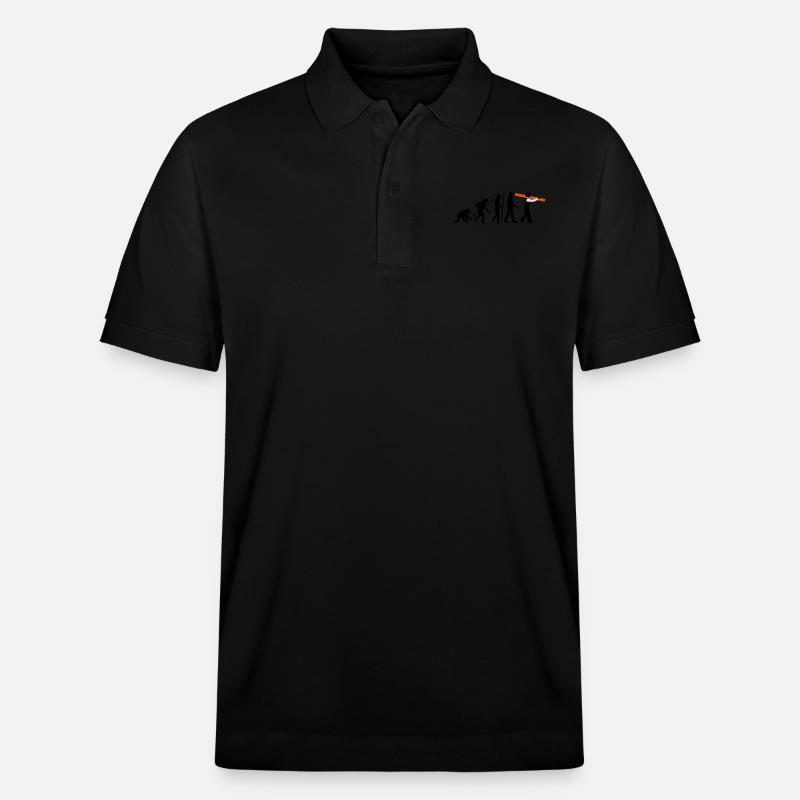 evolution_zimmermann_09_2016_b_3c - Stanley/Stella Unisex Bio-Poloshirt PREPSTER - Schwarz