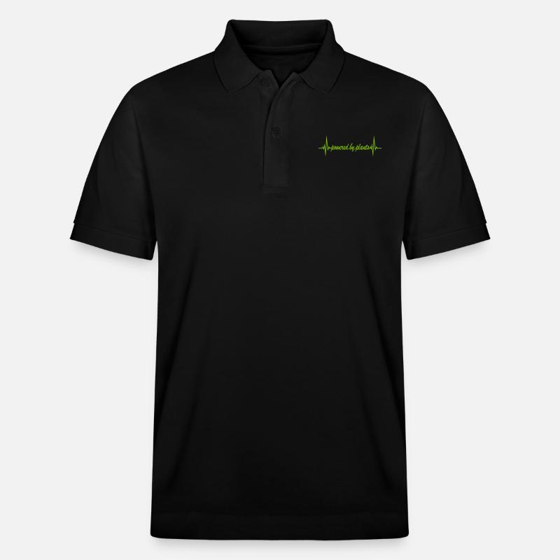 Propulsé par des plantes - Polo PREPSTER bio Stanley/Stella Unisexe - noir