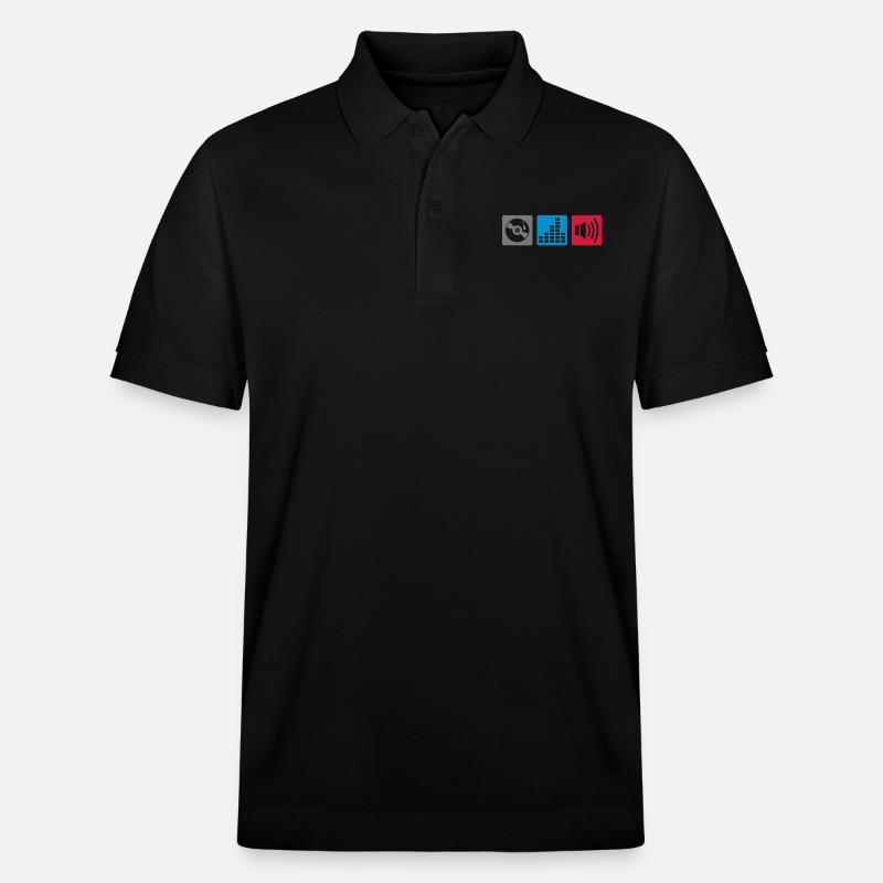 Musique - DJ - Polo PREPSTER bio Stanley/Stella Unisexe - noir
