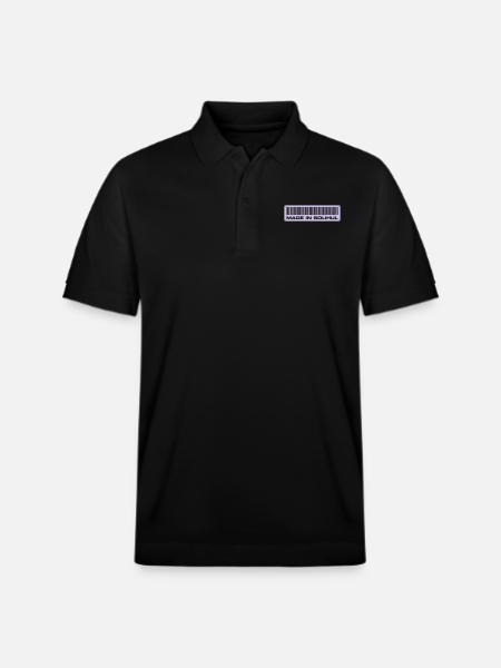 made-in-Solihul - Polo PREPSTER bio Stanley/Stella Unisexe - noir