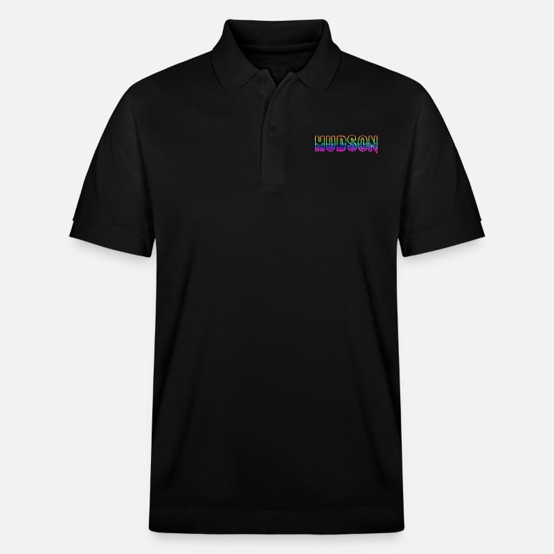 hudson rs regenbogen - Stanley/Stella Unisex Bio-Poloshirt PREPSTER - Schwarz