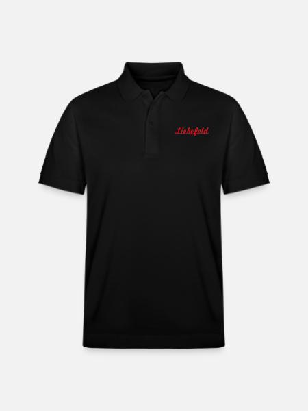 liebefeld rot - Stanley/Stella Unisex Bio-Poloshirt PREPSTER - Schwarz