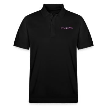 Stable child horse riding - Stanley/Stella Unisex Organic Polo Shirt PREPSTER - black - Front - Roxy (174cm) & Andy (188cm)
