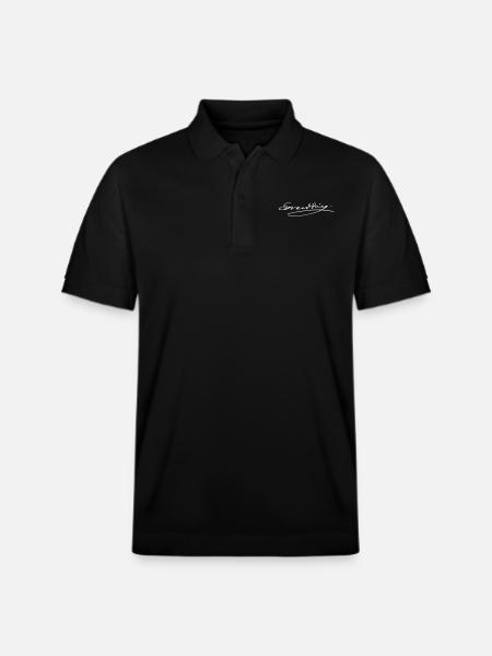 Edvard Grieg Unterschrift - Stanley/Stella Unisex Bio-Poloshirt PREPSTER - Schwarz