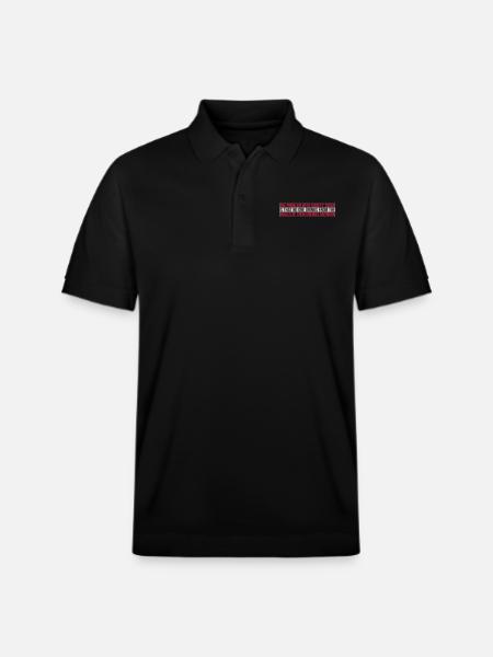 drinks from enemies skulls - Stanley/Stella Unisex Organic Polo Shirt PREPSTER - black